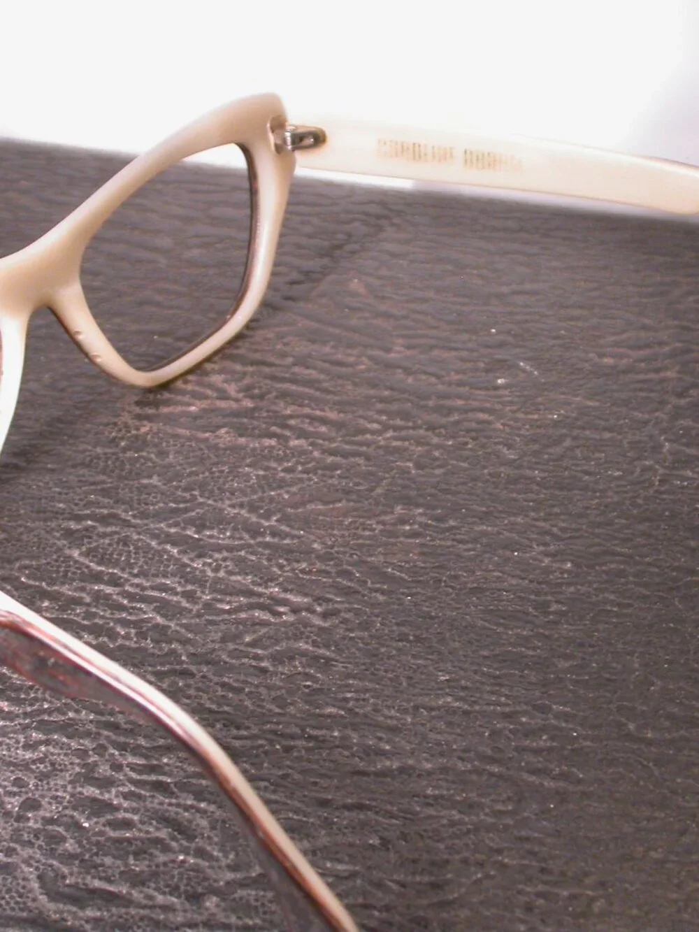 Caroline Abram Lula Tortoise Stripe Eyeglasses Frames Made in France